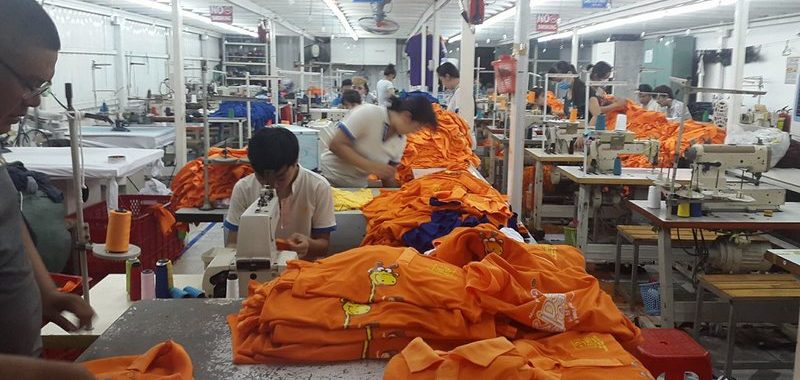 Xưởng may đồng phục