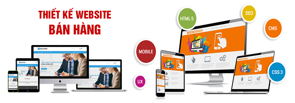 Thiết kế web bán hàng cho từng ngành hàng kinh doanh hút khách