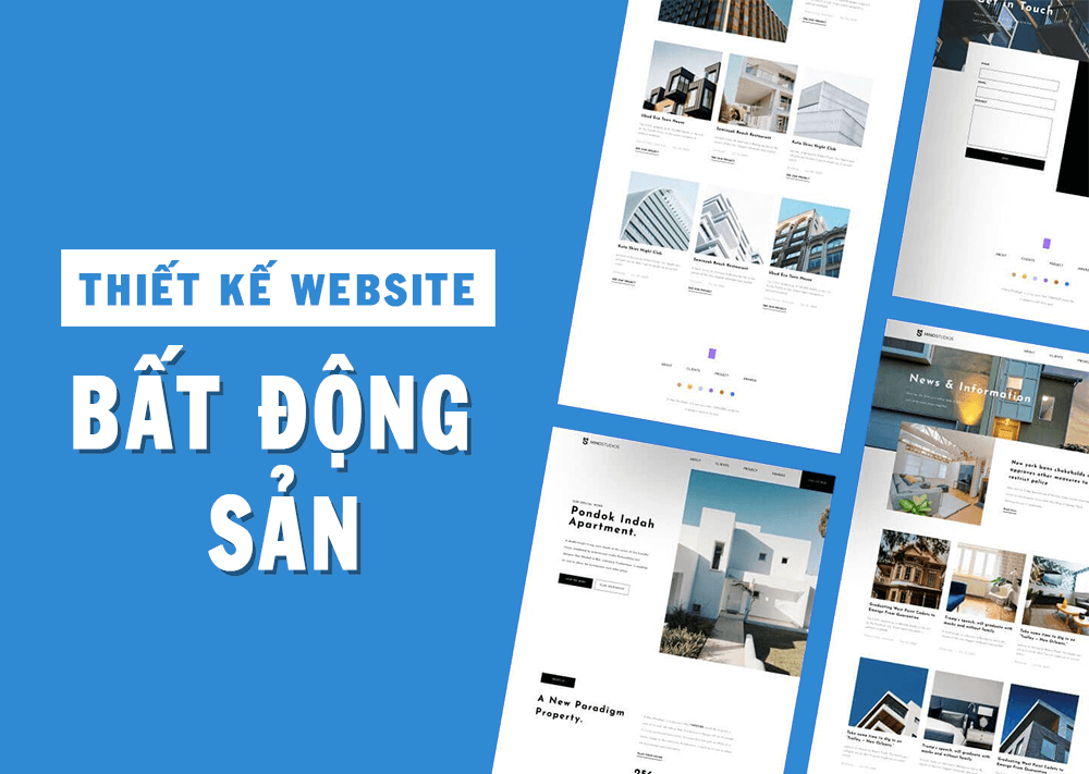 Thiết kế website bất động sản Nâng cao giá trị và khả năng tiếp cận