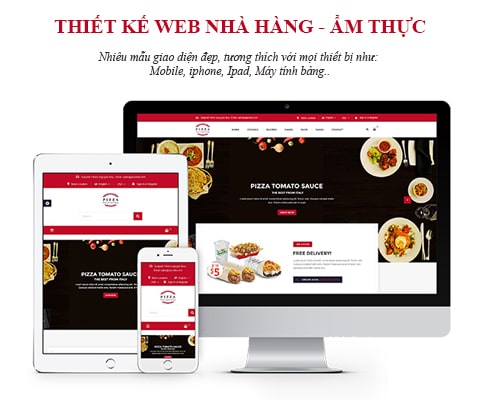 Thiết kế website nhà hàng Tạo dấu ấn riêng cho thương hiệu của bạn